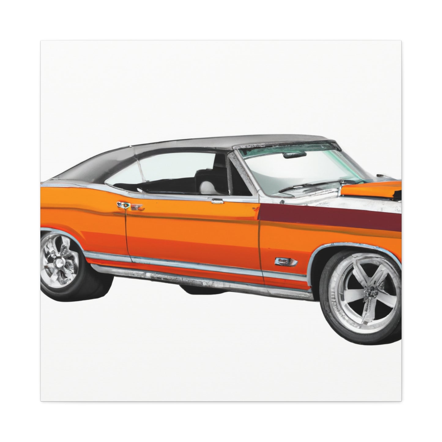 Drag Baby - Automobile - Canvas