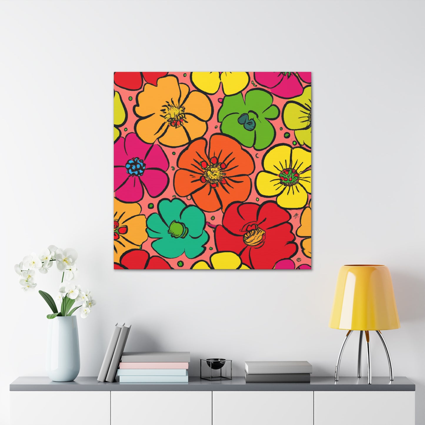Primroseen - Floral - Canvas