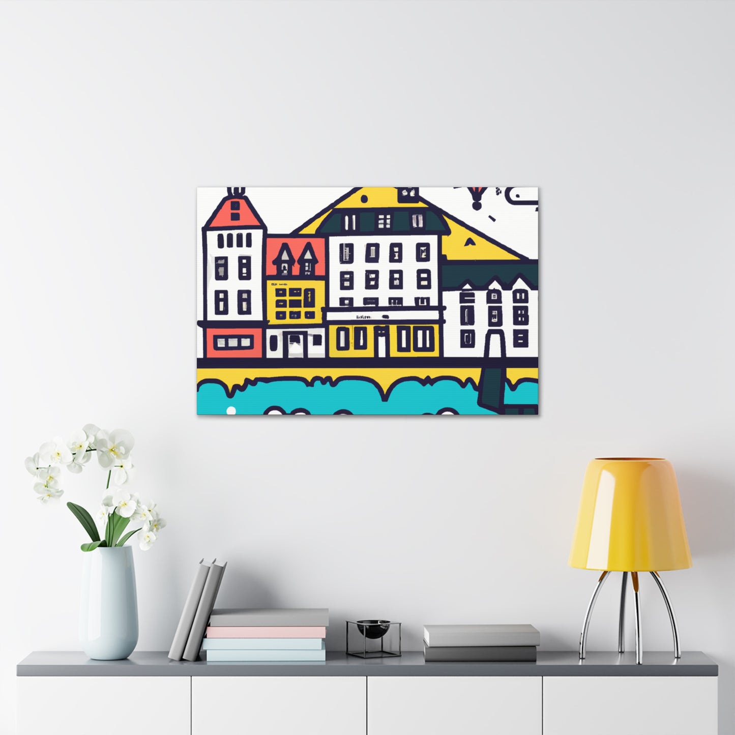 Primary Colorisations - Minimalism - Canvas