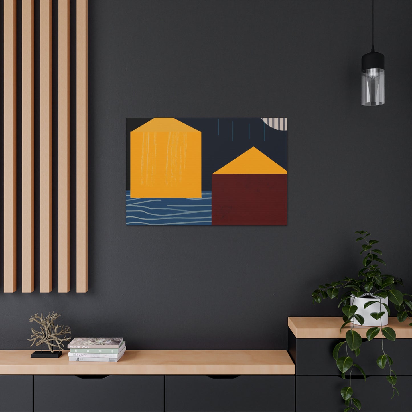 Rise Up - Midcentury Canvas