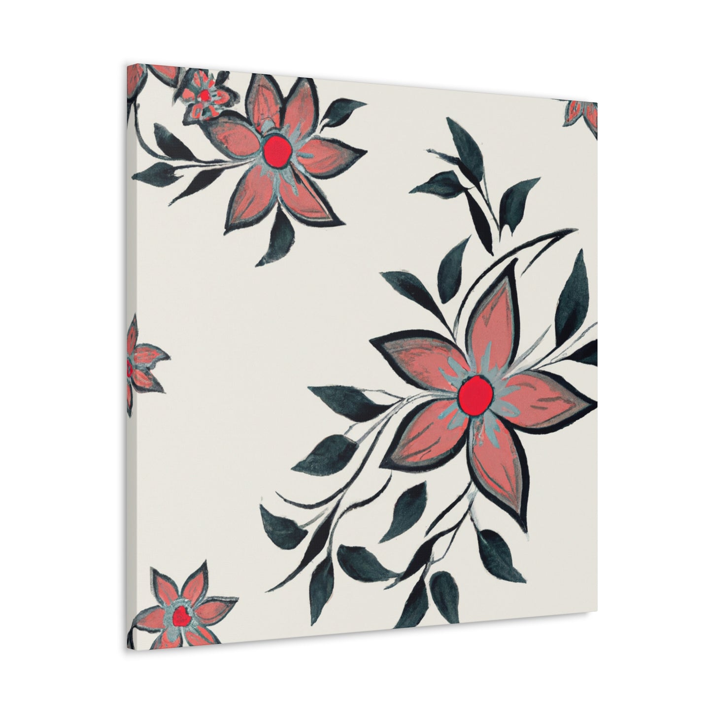 Camellion- Floral - Canvas