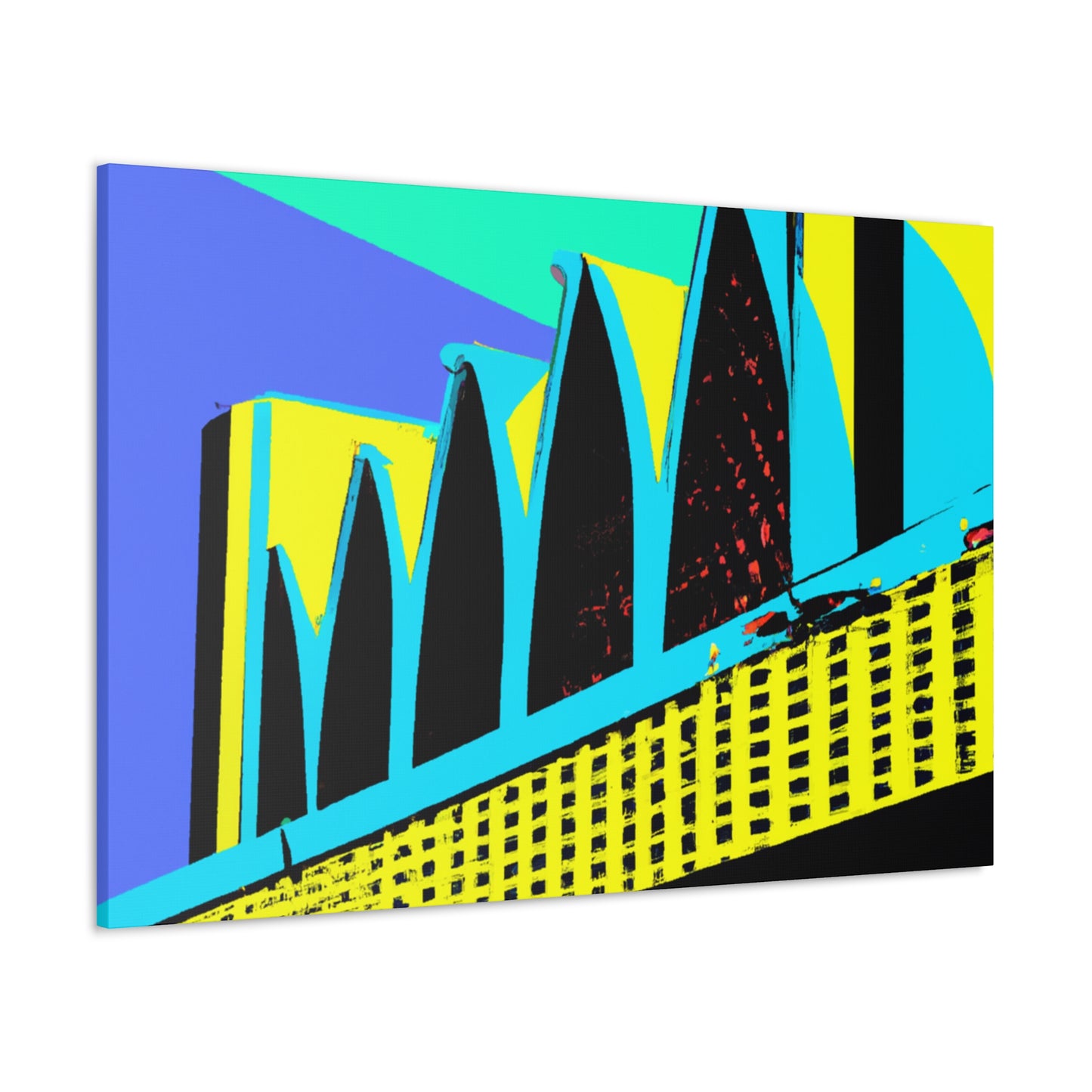 Teensome Twist-O-Rama Dance Hall - Canvas - Pop Art