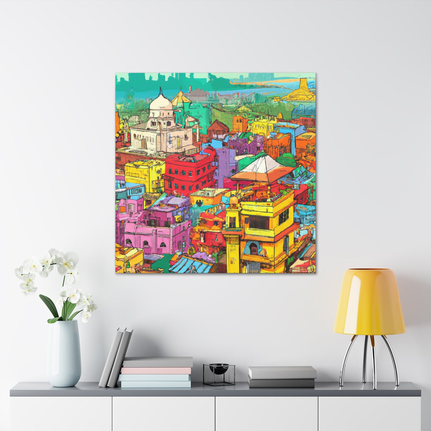 Rajasthan- Destination India - Canvas