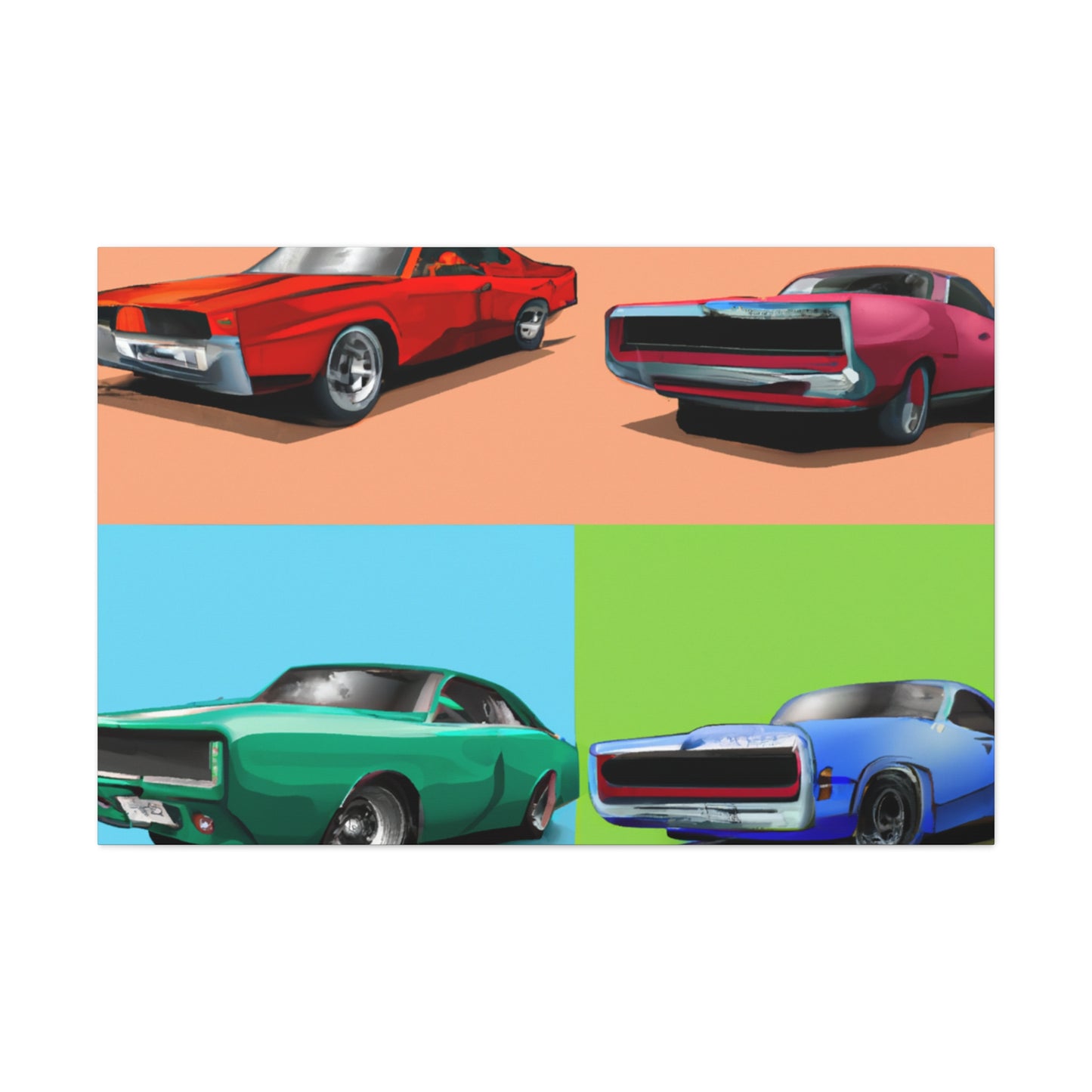 Vintage Cruiser - Automobile - Canvas