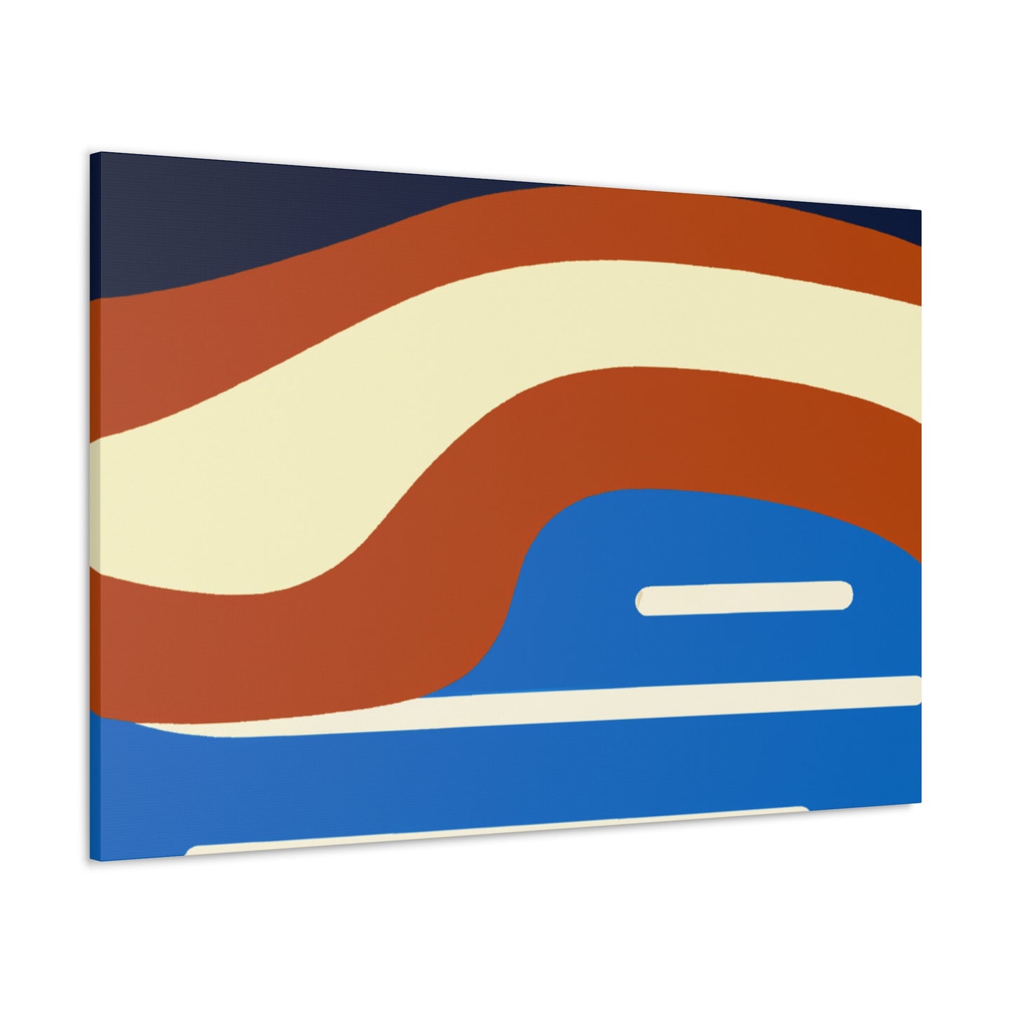Sleek Run - Midcentury Canvas