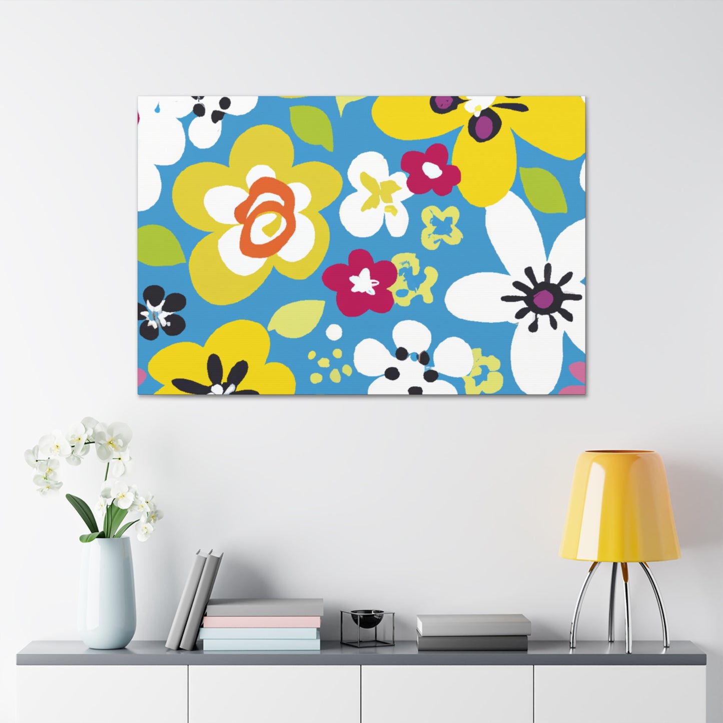 "Double Trouble Bouquet: A Bloom Boogie!" - Floral Canvas