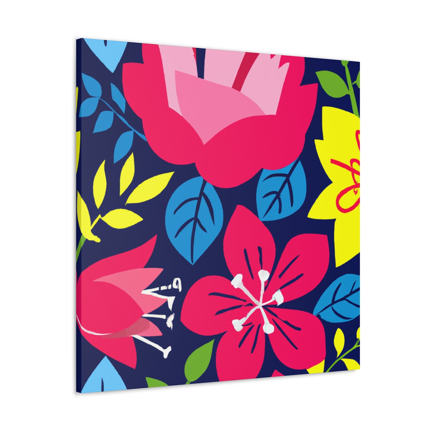 Blossomran - Floral - Canvas