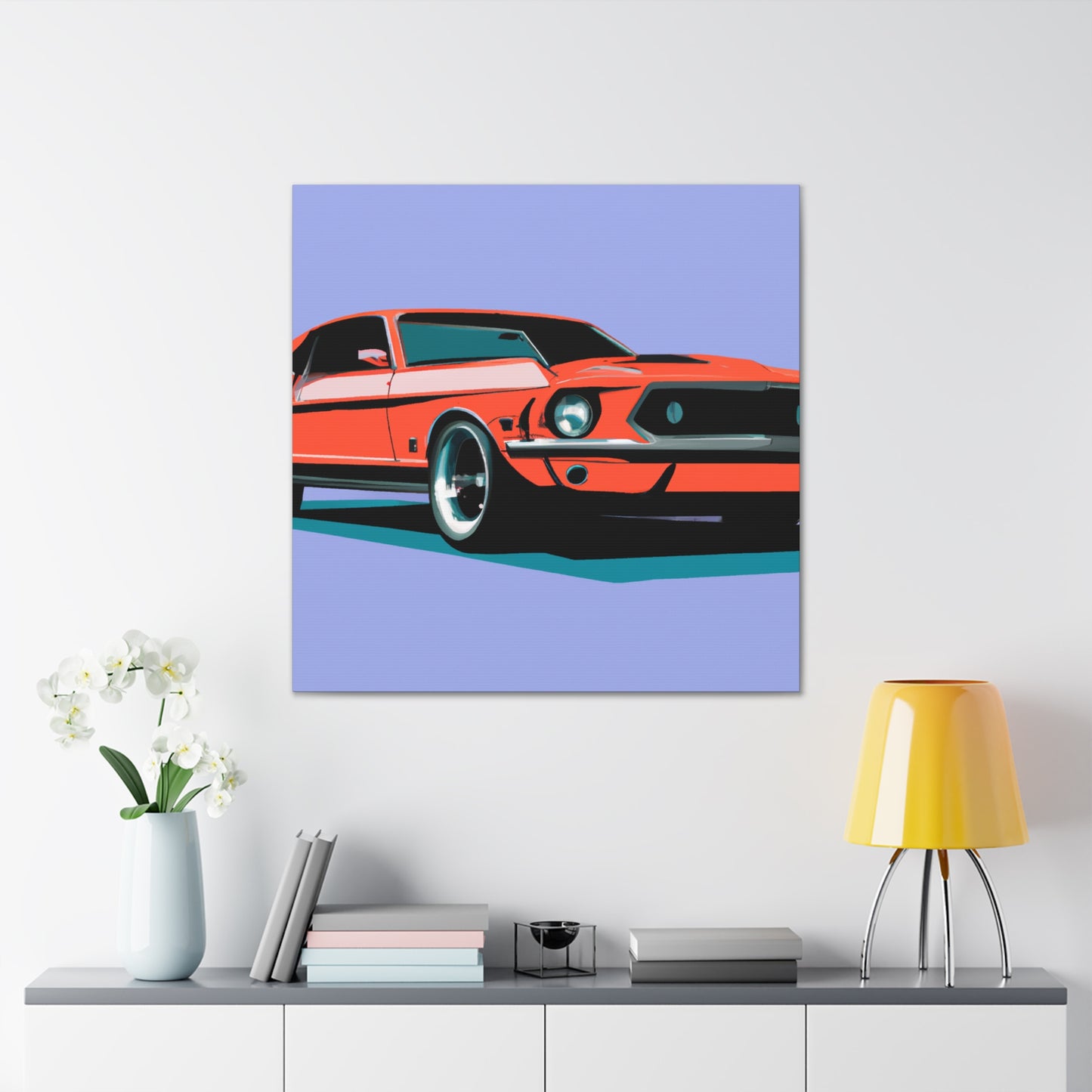Rumble Rider - Automobile - Canvas