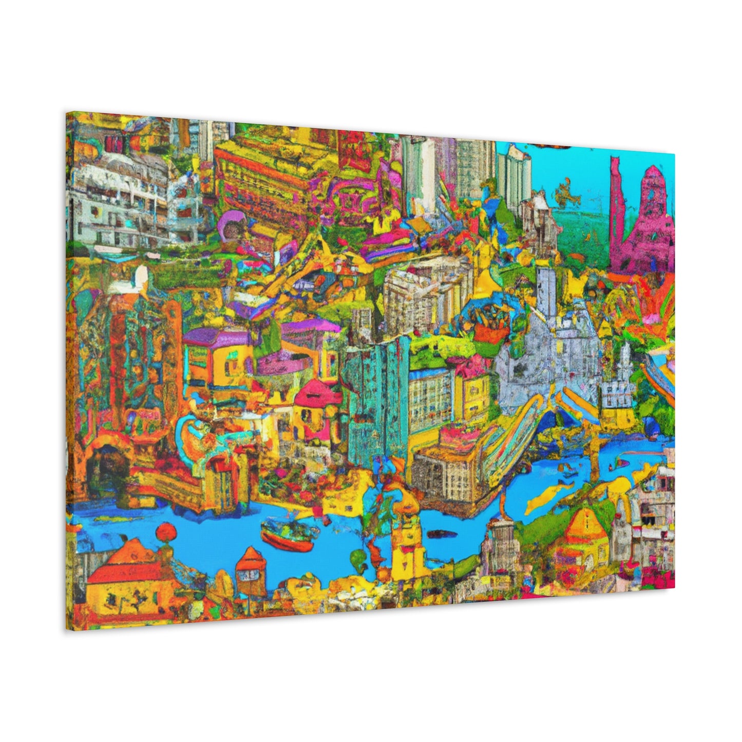Glorious Getaway - Destination India - Canvas