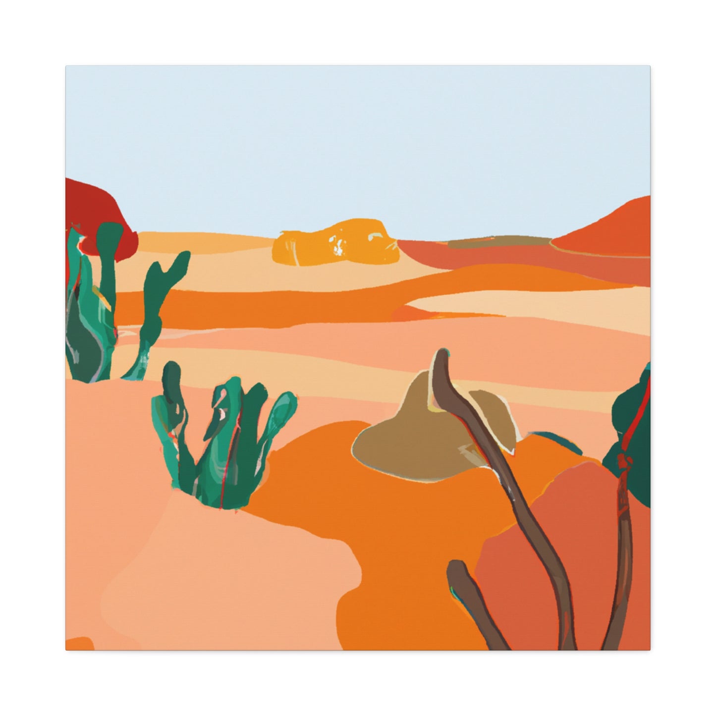 Dune Dance - Landscape - Canvas