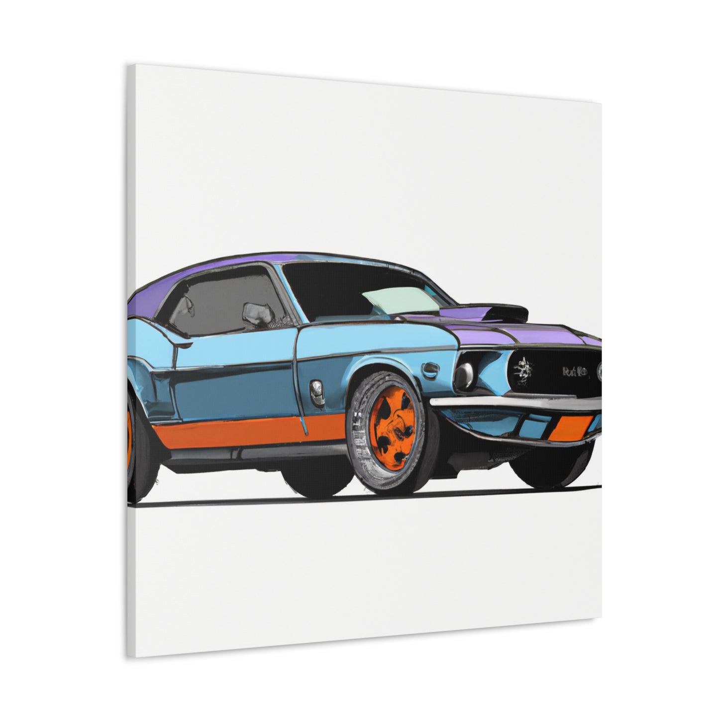 Livin' Wild - Automobile - Canvas