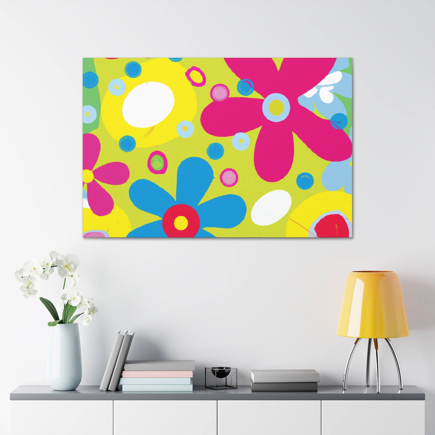 A Floral Fun Run! - Floral Canvas