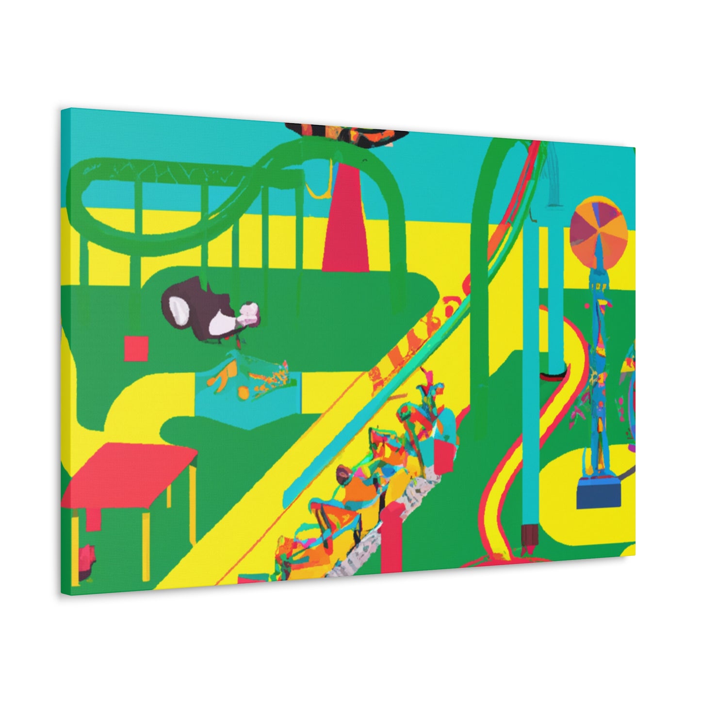 Cotton Candy Kingdom - Amusement - Canvas