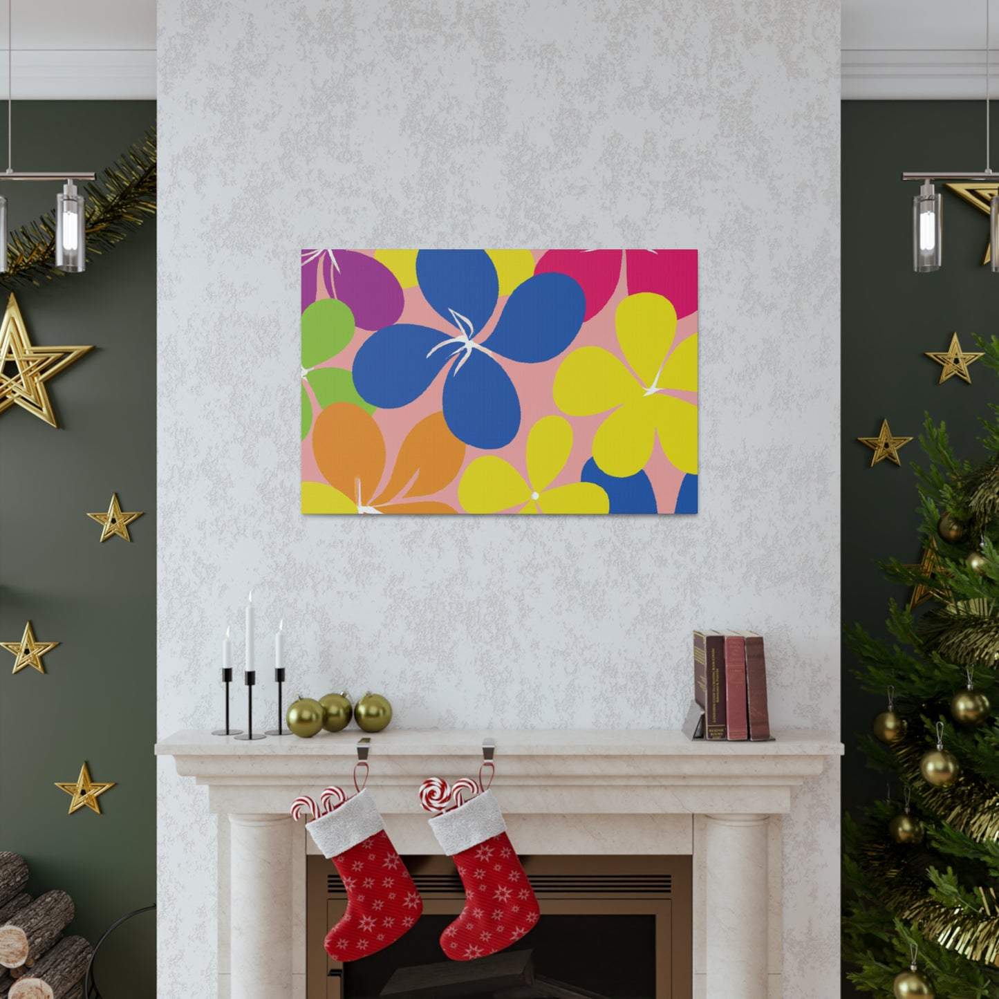 Flower Garden Marvels: Floral Canvas
