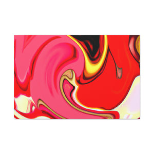 Viridian Light - Abstract - Canvas