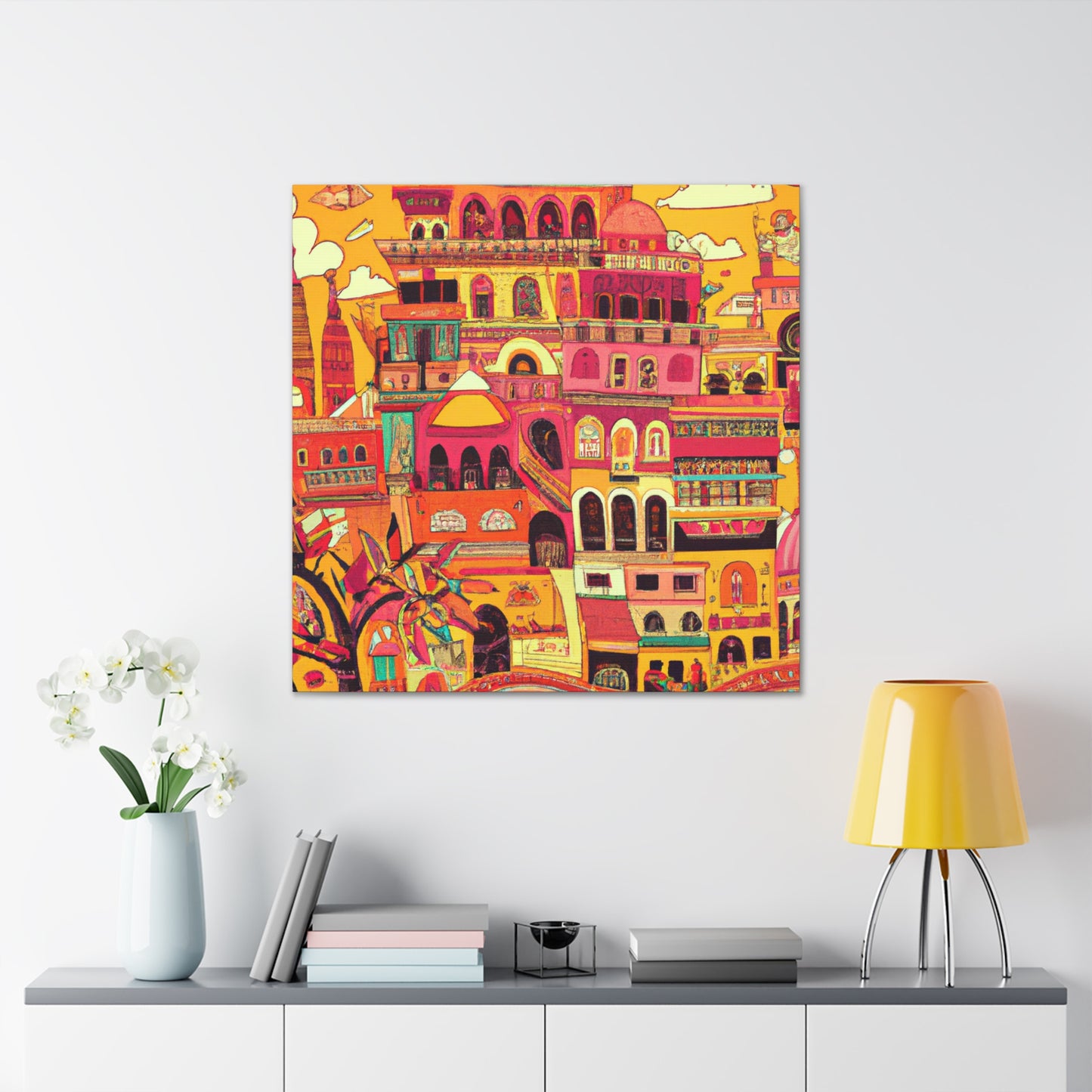Omaira - India - Canvas