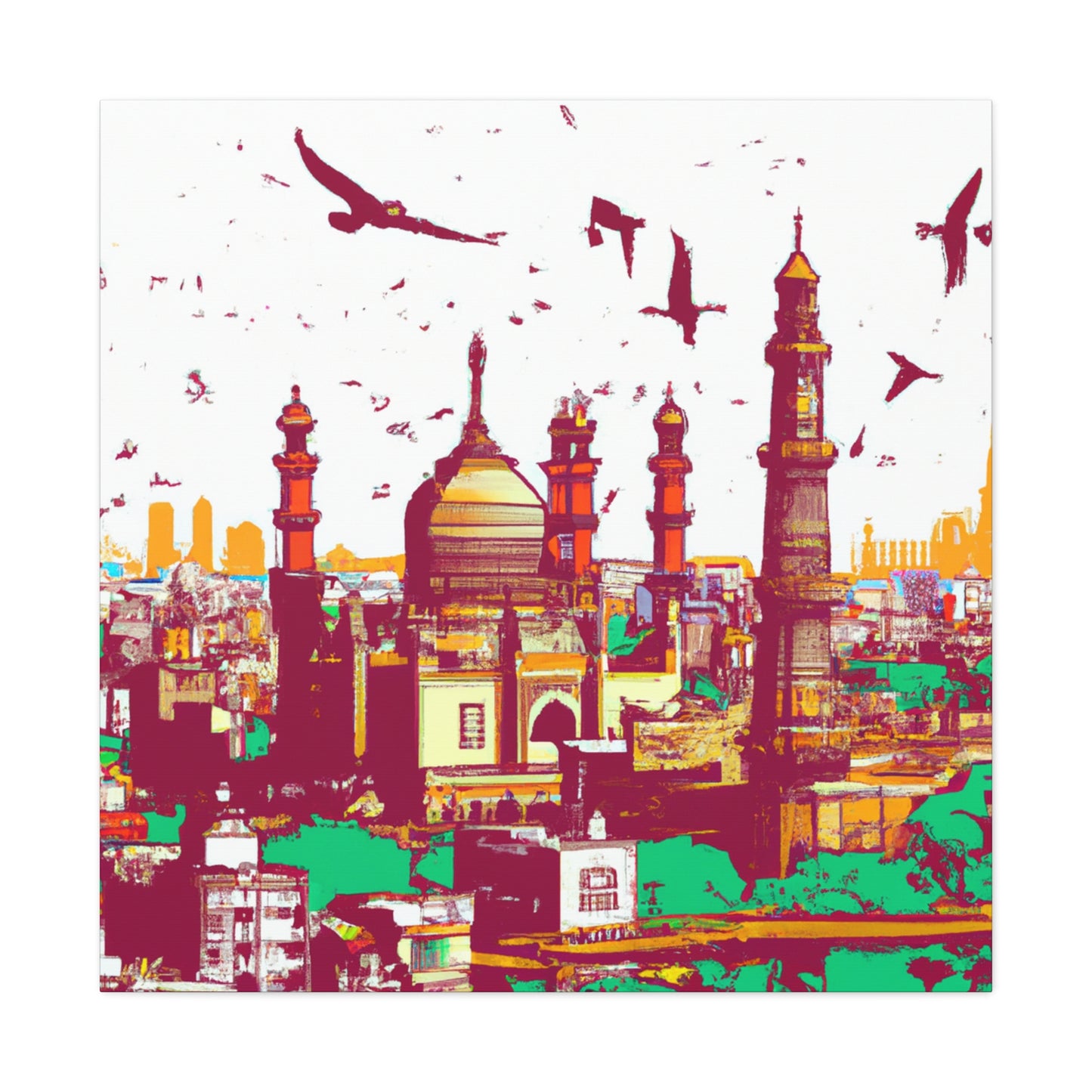 Palace Passage - Destination India - Canvas