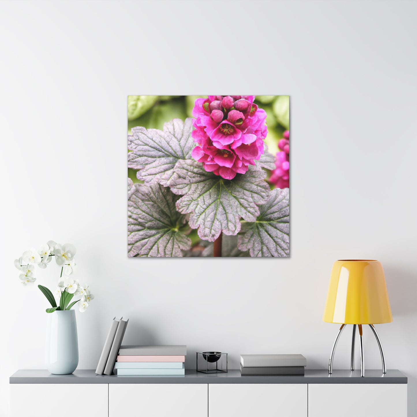 "Garden Fountain Fantasia" - Canvas - Floral