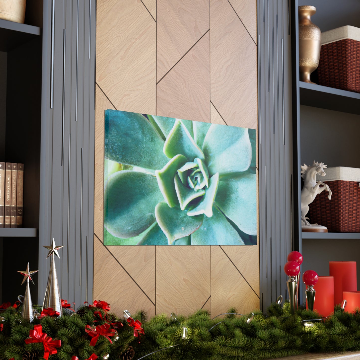 Irisaurus. - Canvas - Succulent