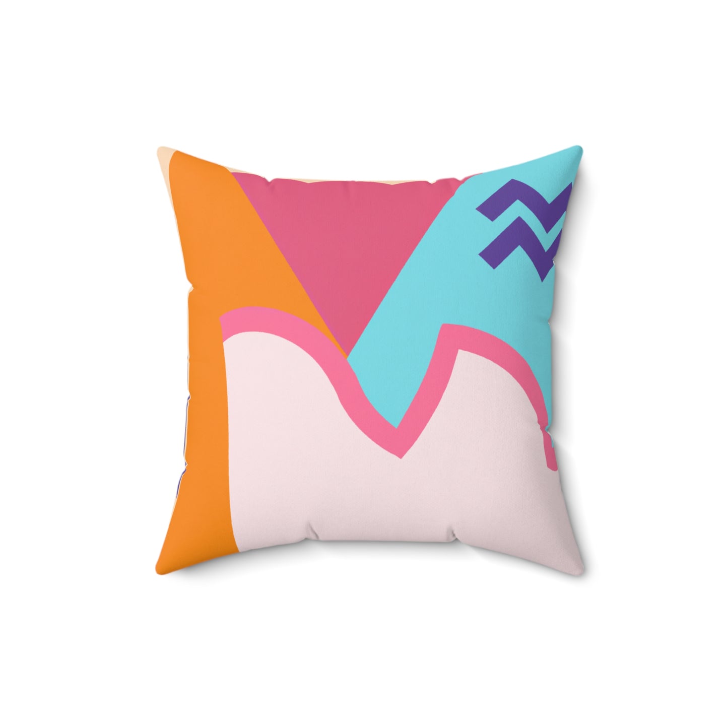 Spun Polyester Square Pillow