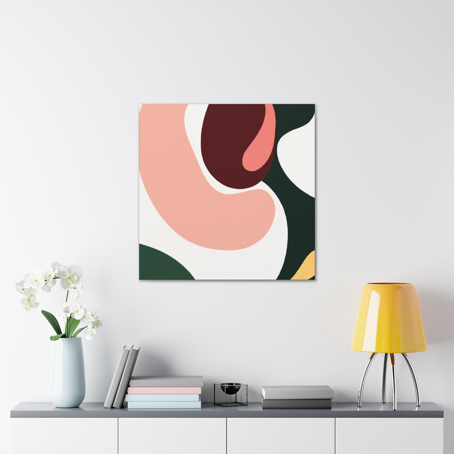 Subtle Splashes - Minimalism - Canvas