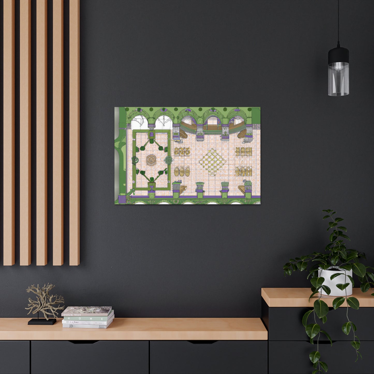 Garden de Gaume - Architectural Canvas