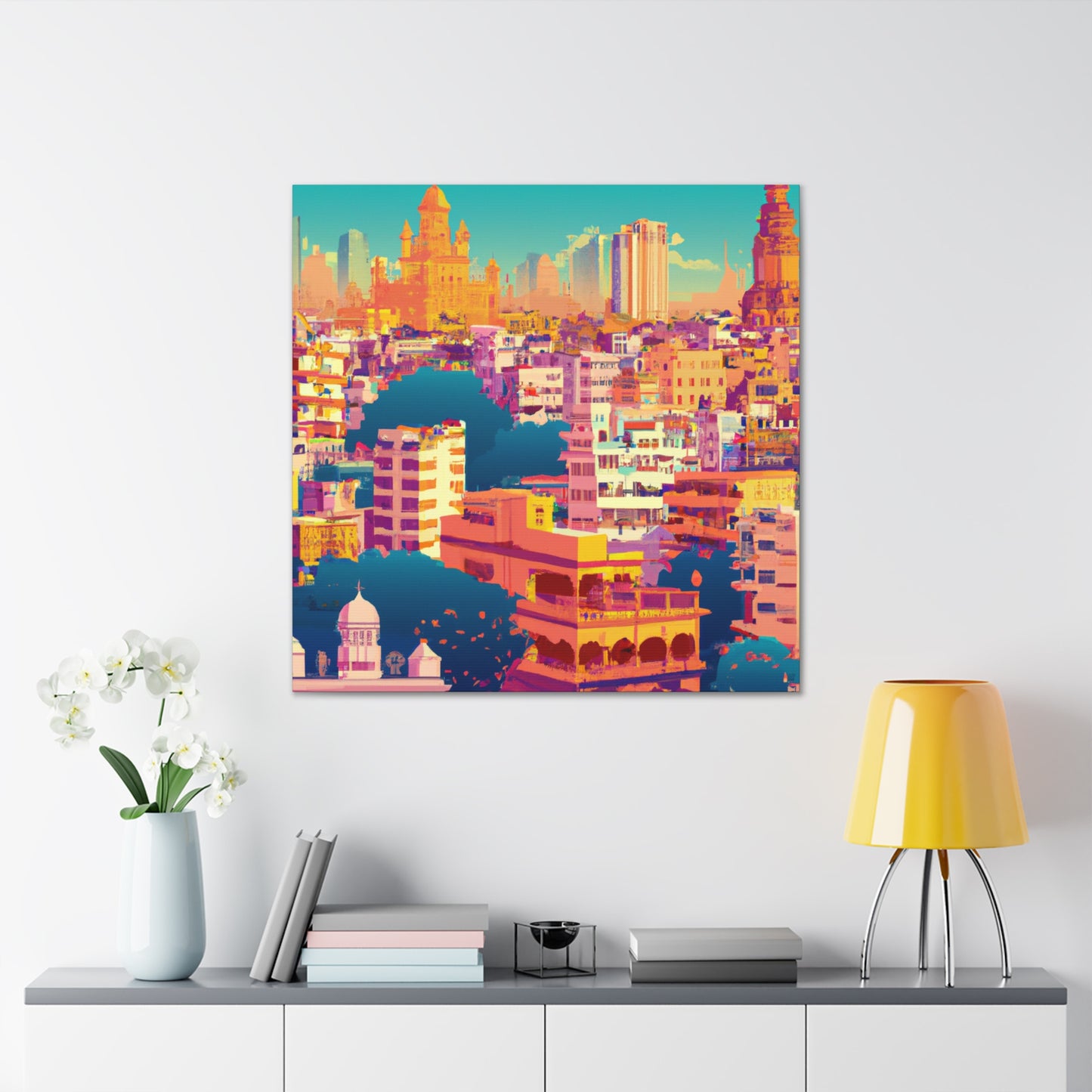 Ariana- Destination India - Canvas