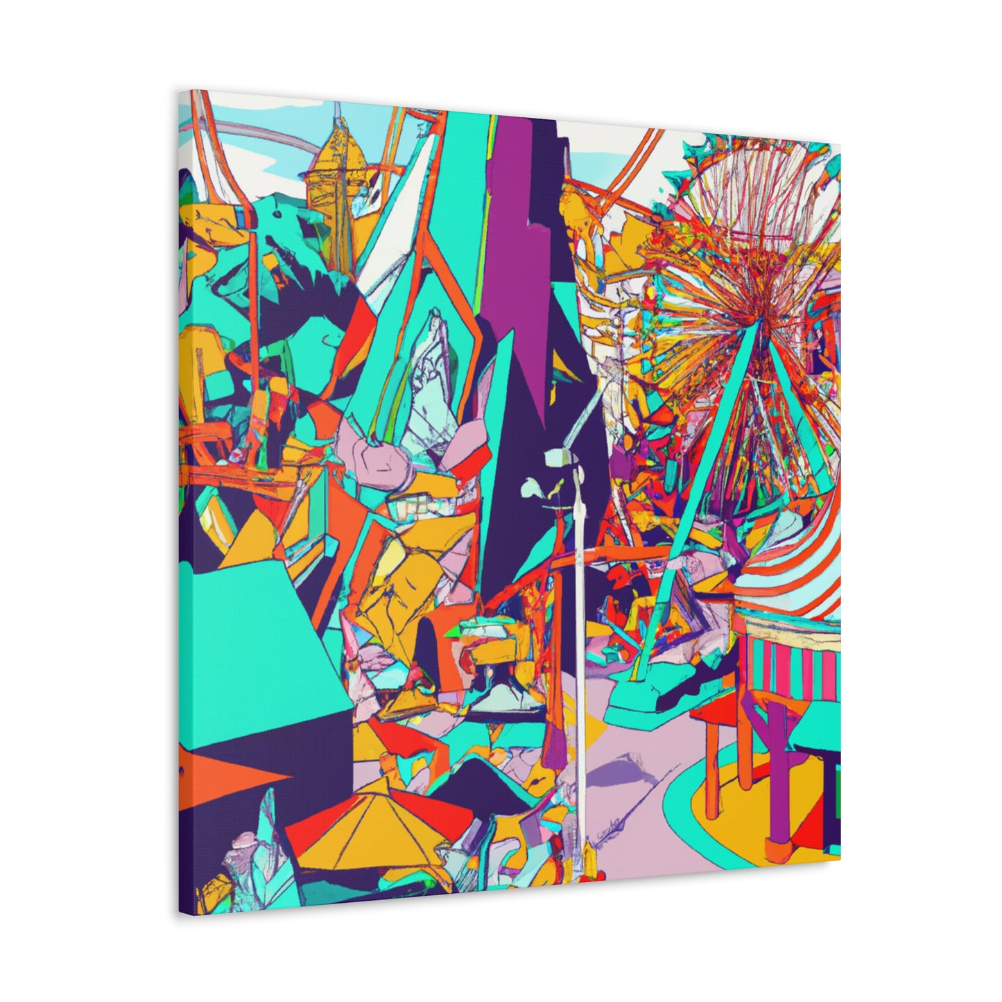 The Grand Carousel - Amusement - Canvas