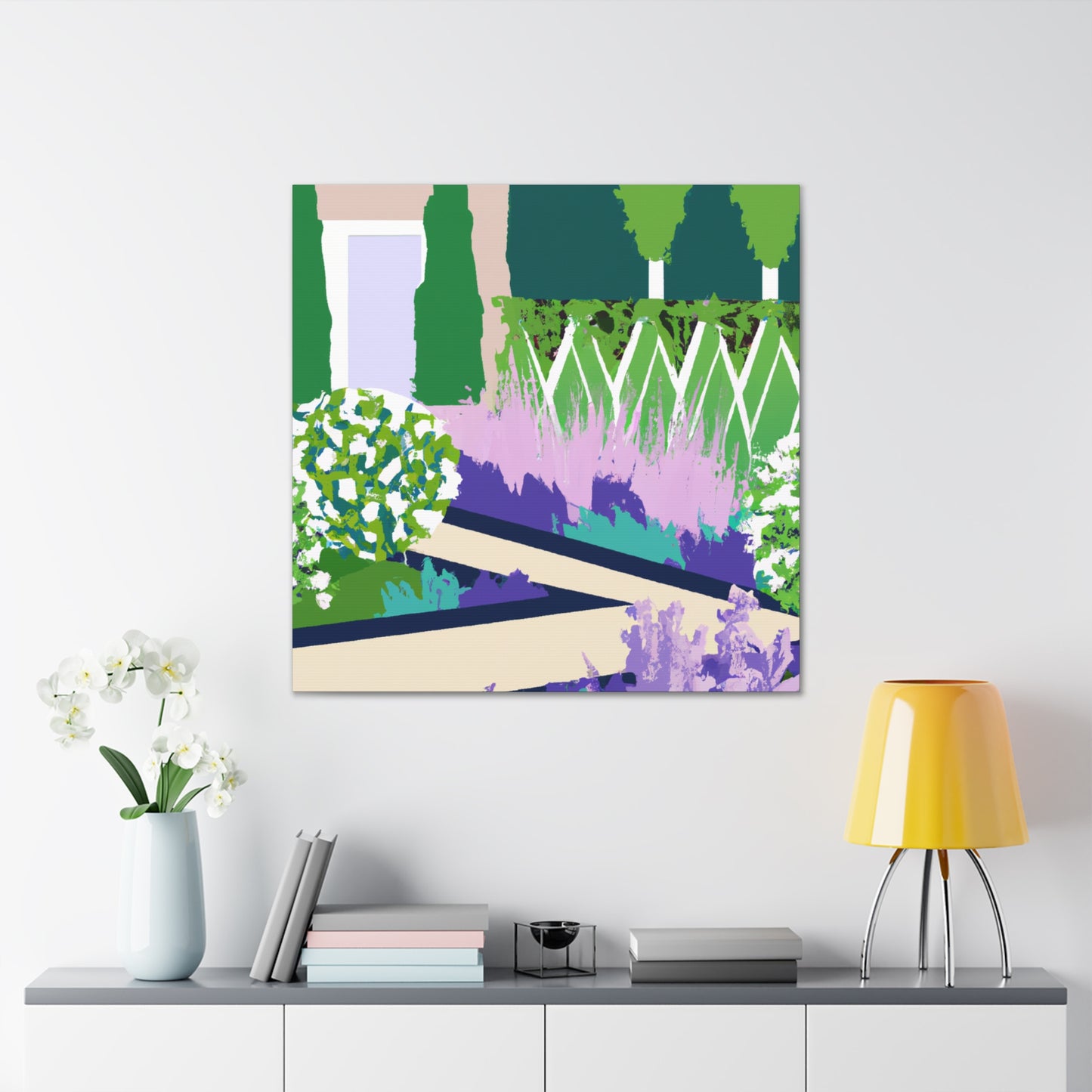 FloraBliss-Landscape - Canvas