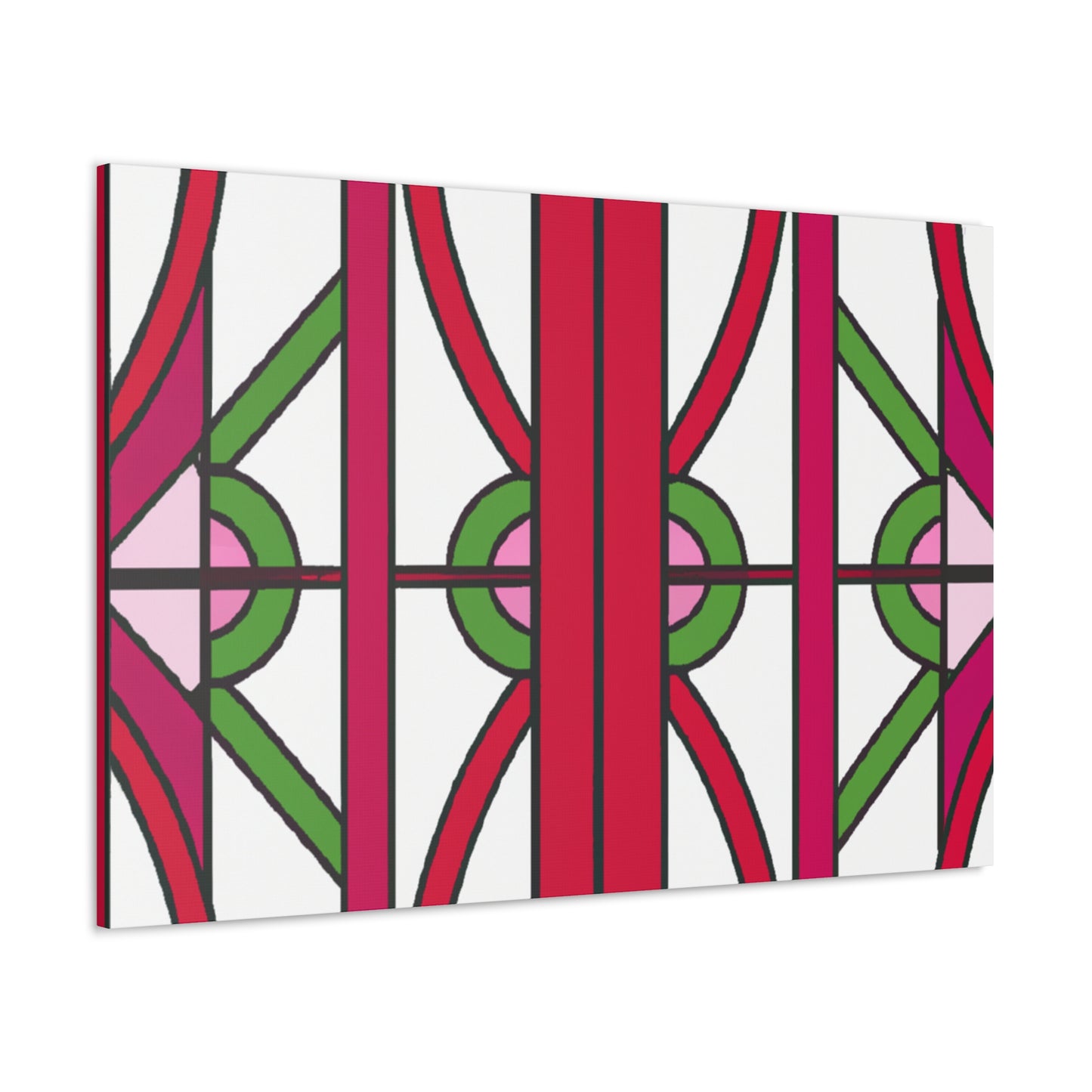 Cheerful - Glass Canvas