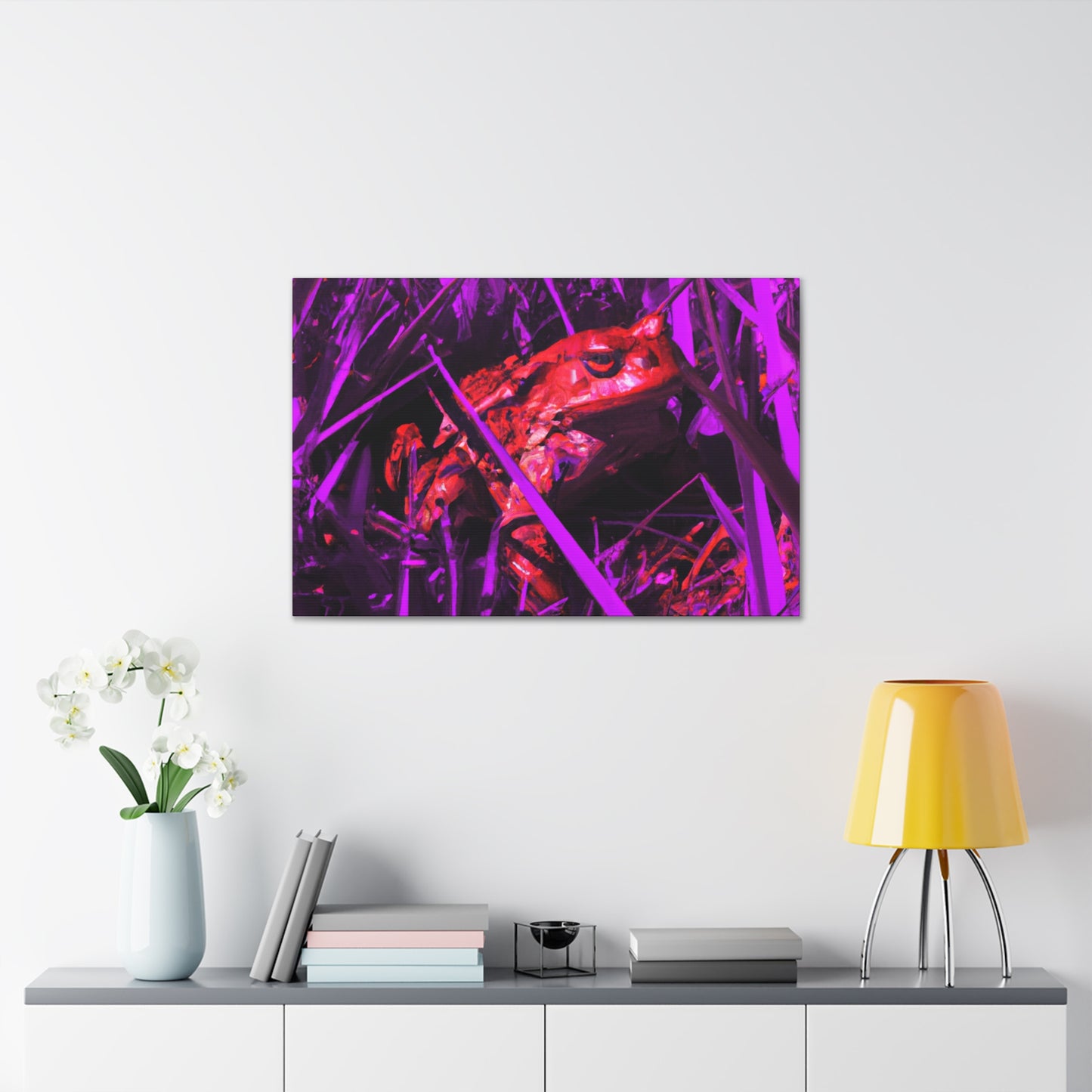 Red Frog - Canvas - Wildlife