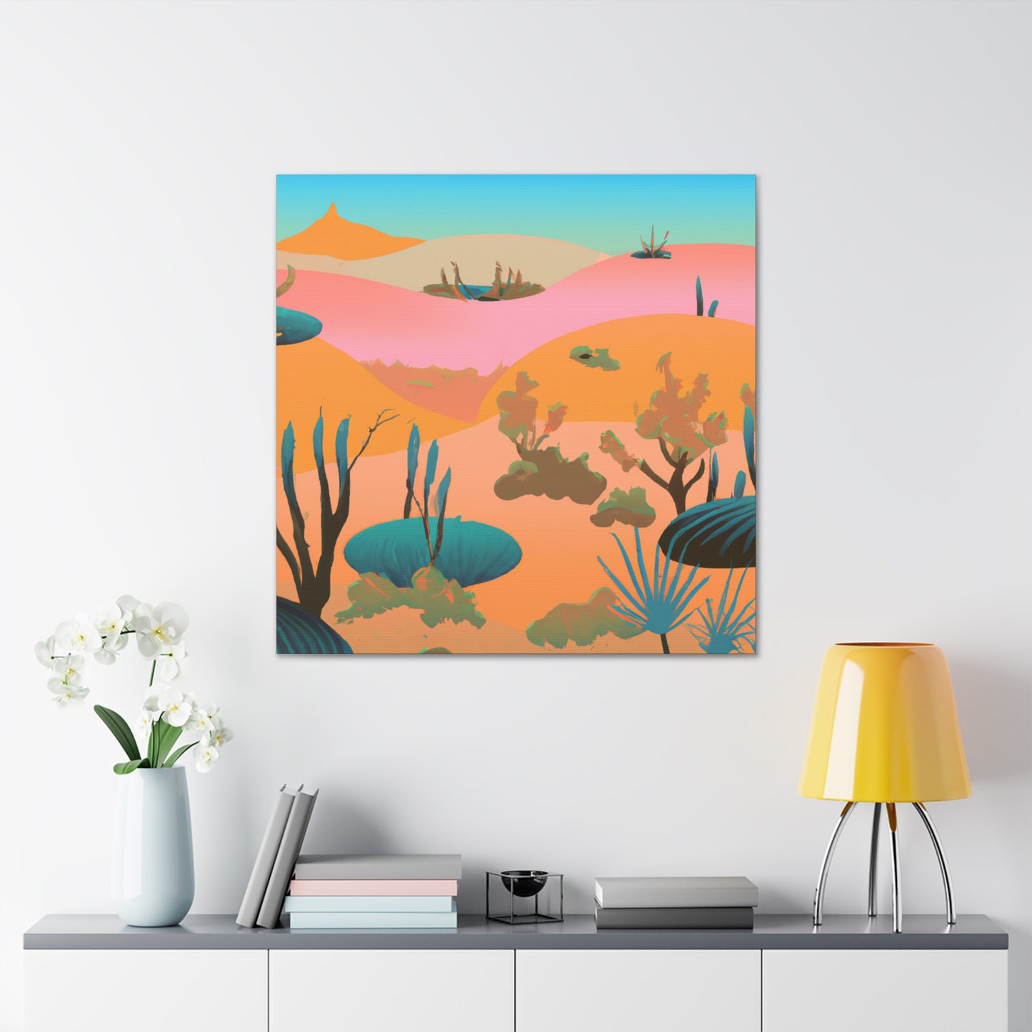 Sandstorm Landscape - Canvas