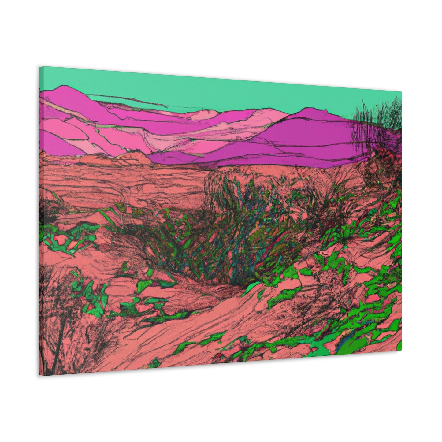 Sandstorm-Landscape - Canvas