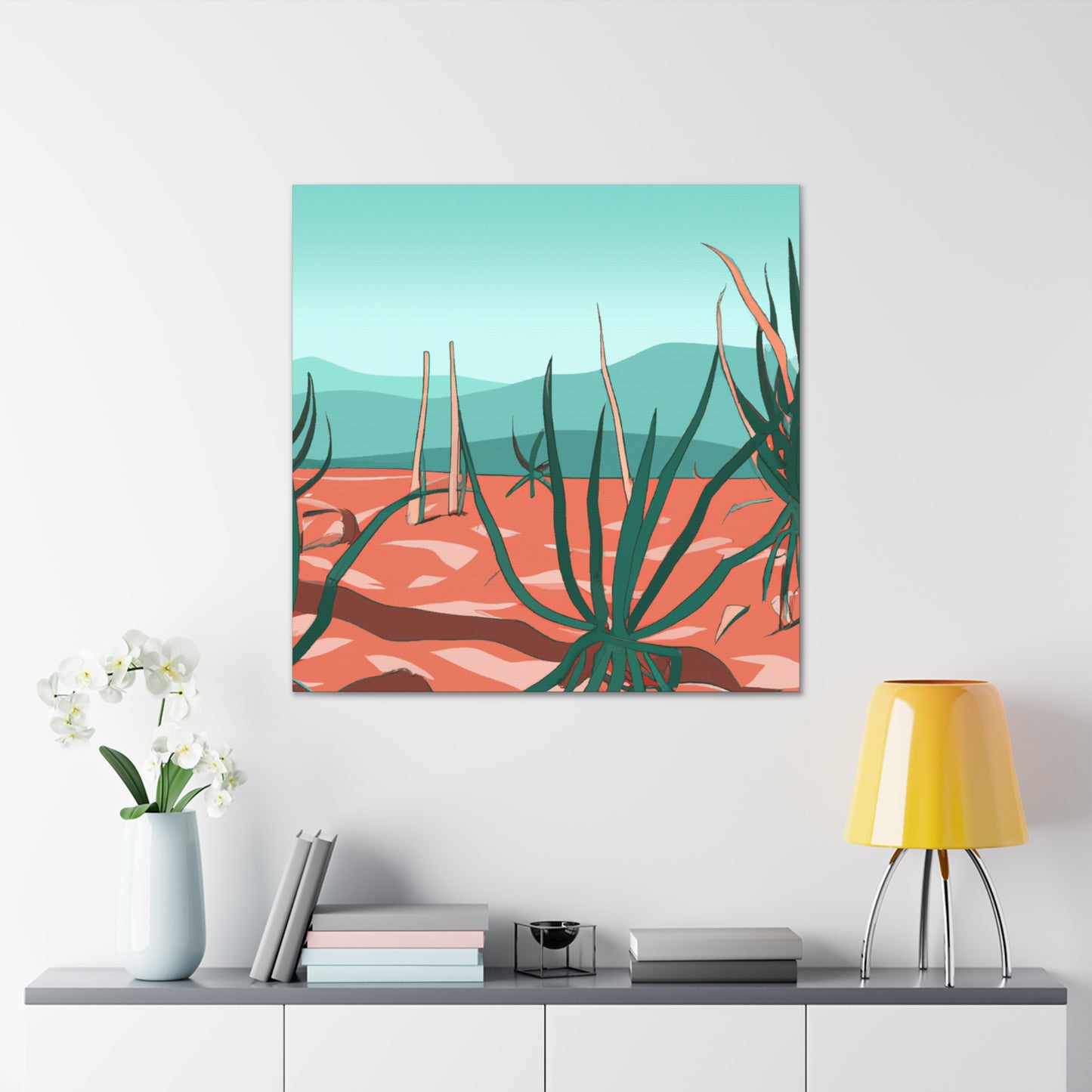 Desert Mirage - Landscape - Canvas
