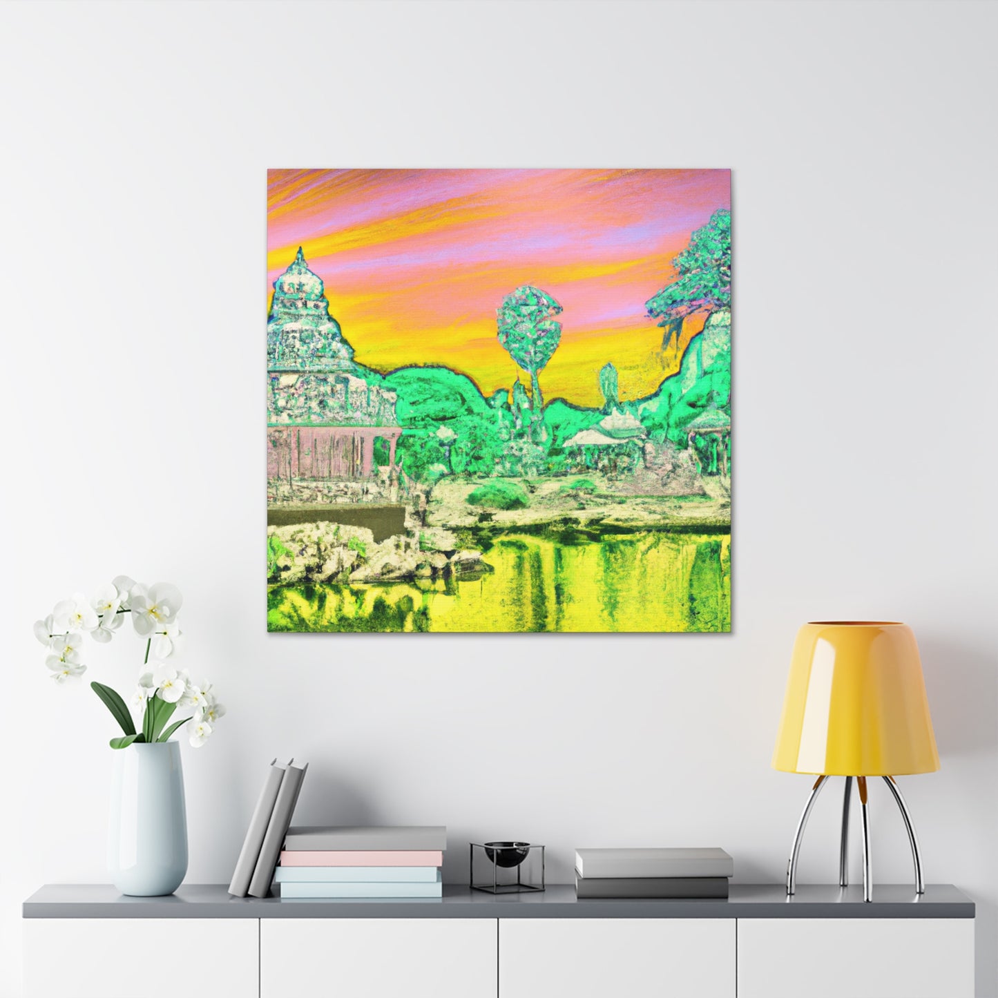 Taj Mahal - Destination India - Canvas