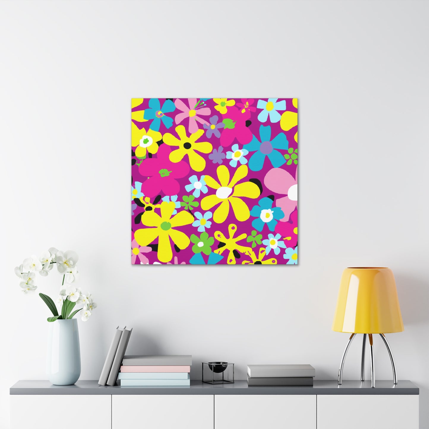Vivacity - Floral - Canvas