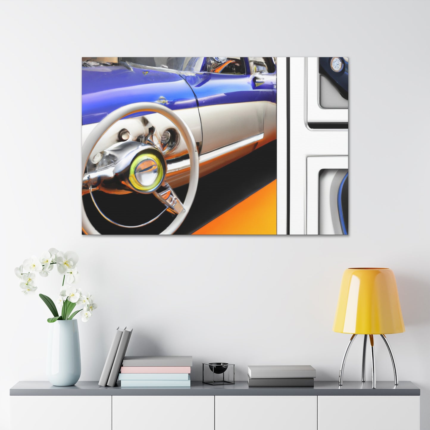 "Tide's Turning" - Automobile Canvas