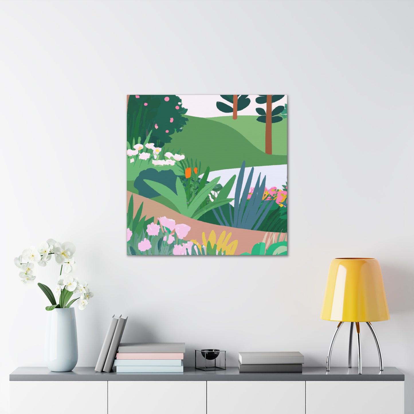 Meadow Meadow-Landscape - Canvas