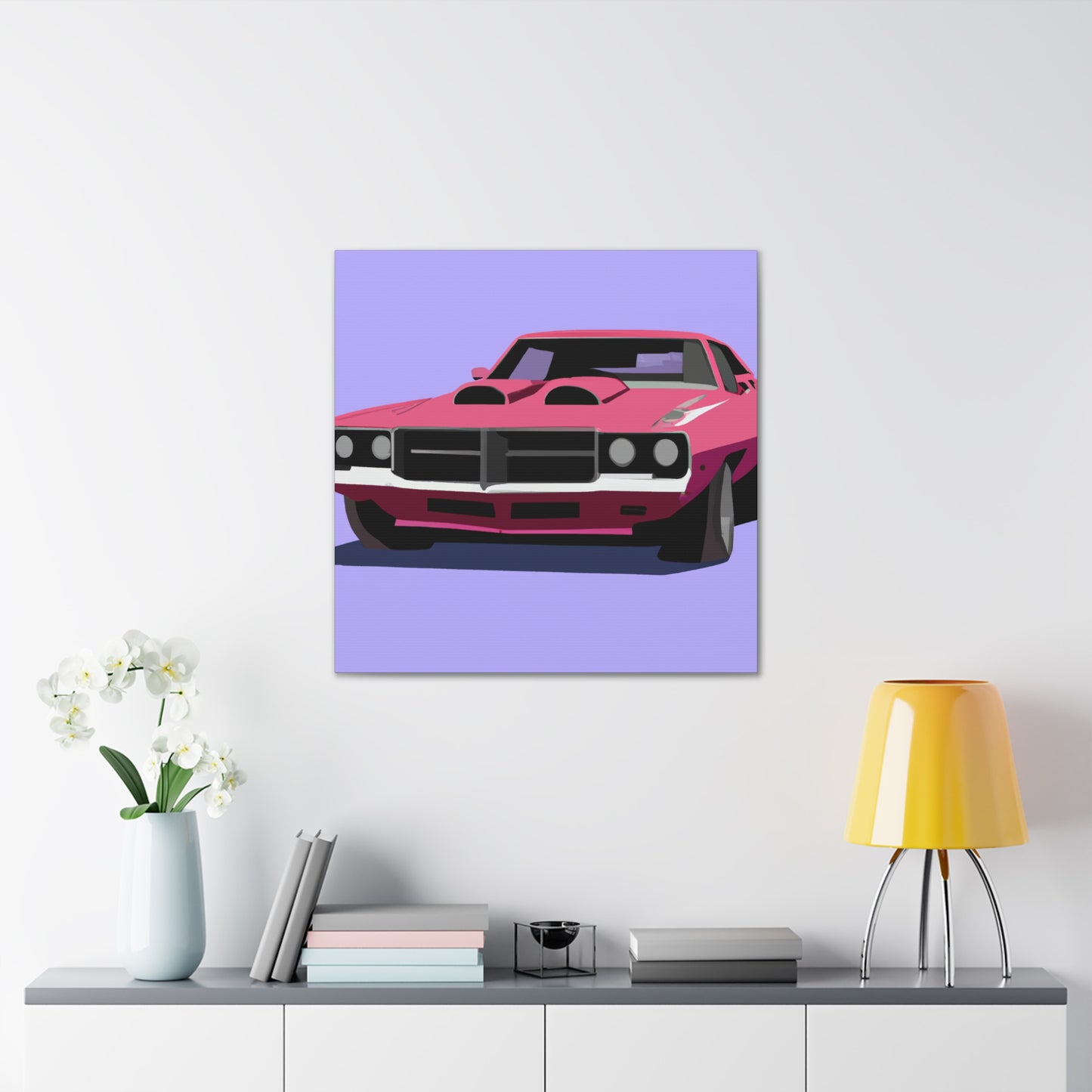 Hotrod Homerun - Automobile - Canvas