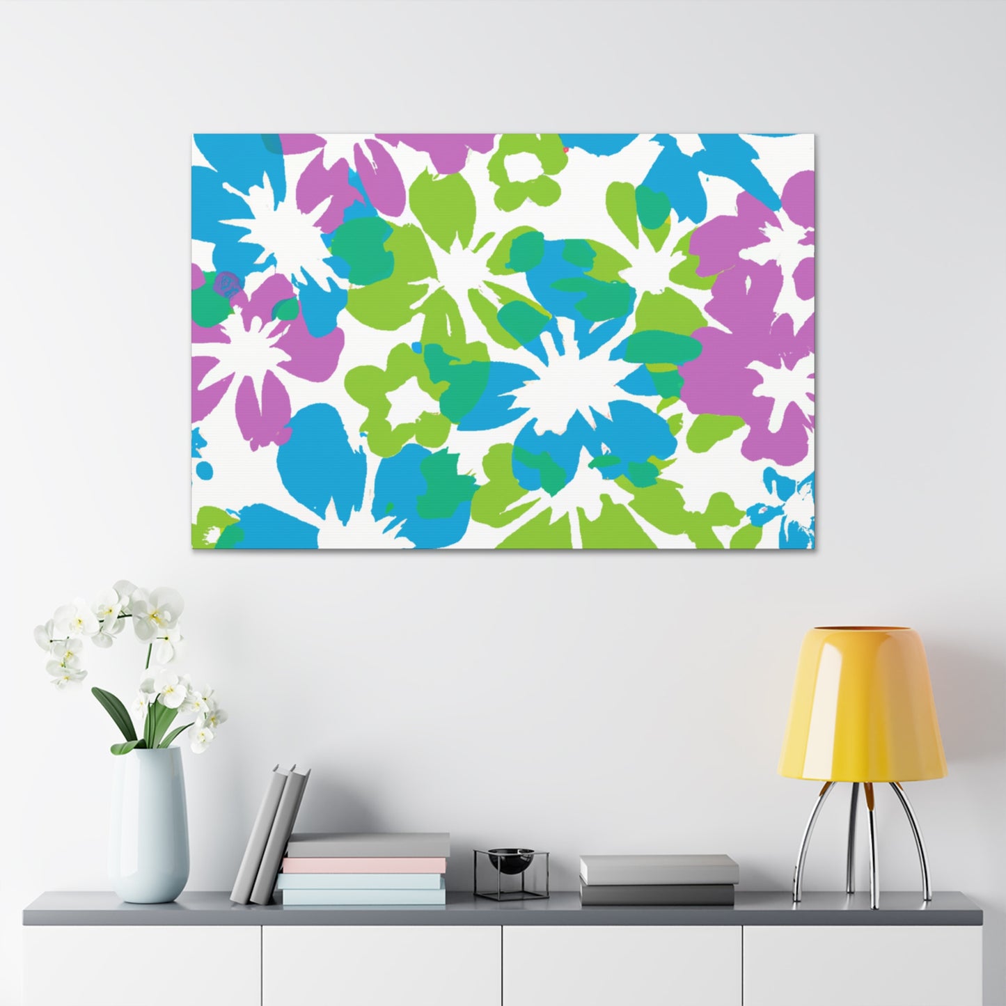 Dazzledrop - Floral - Canvas