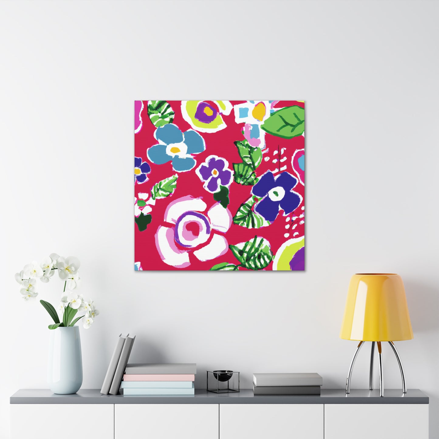 Blossomful - Floral - Canvas