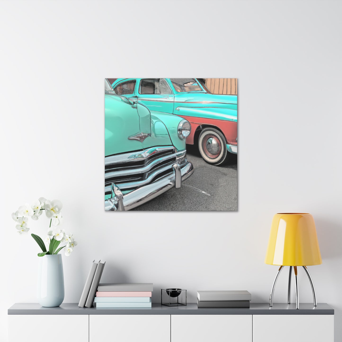 Ole Days - Automobile Canvas
