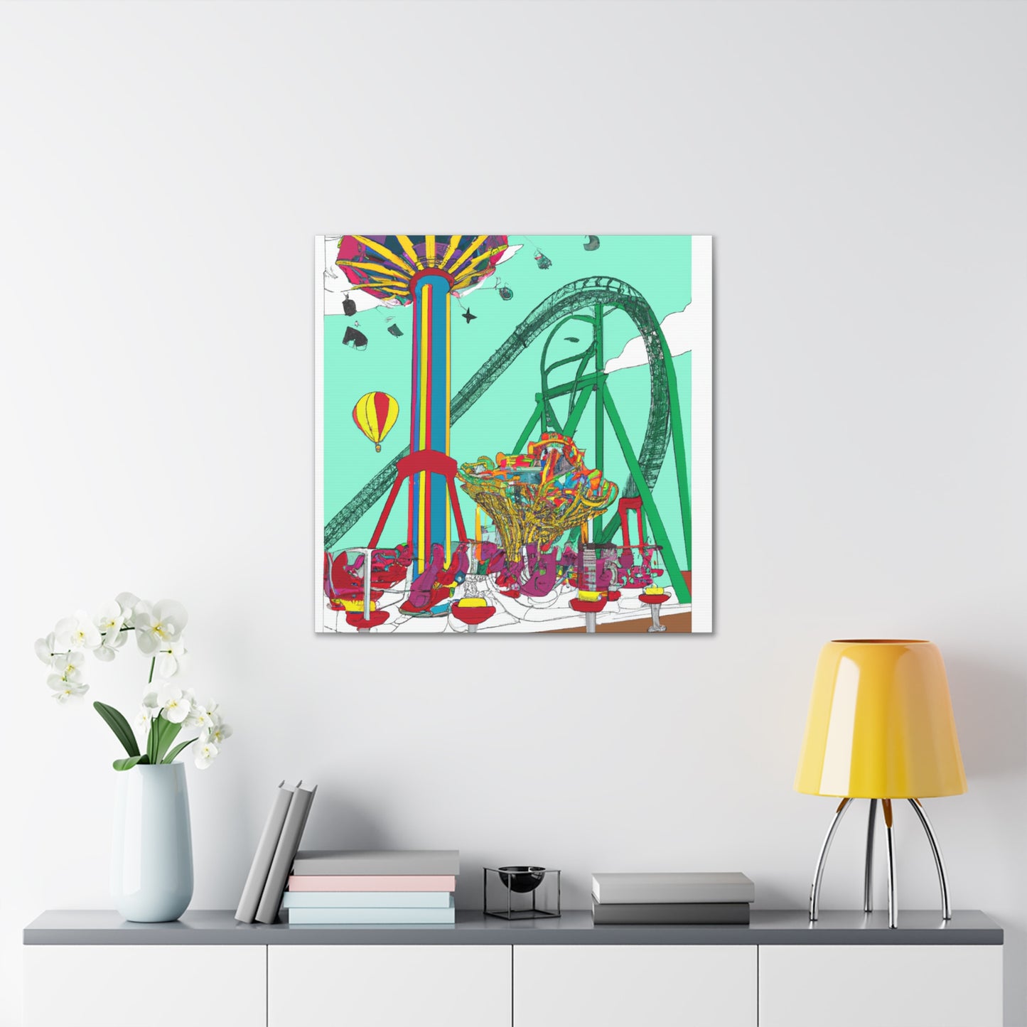 Serenity Coasting - Amusement - Canvas