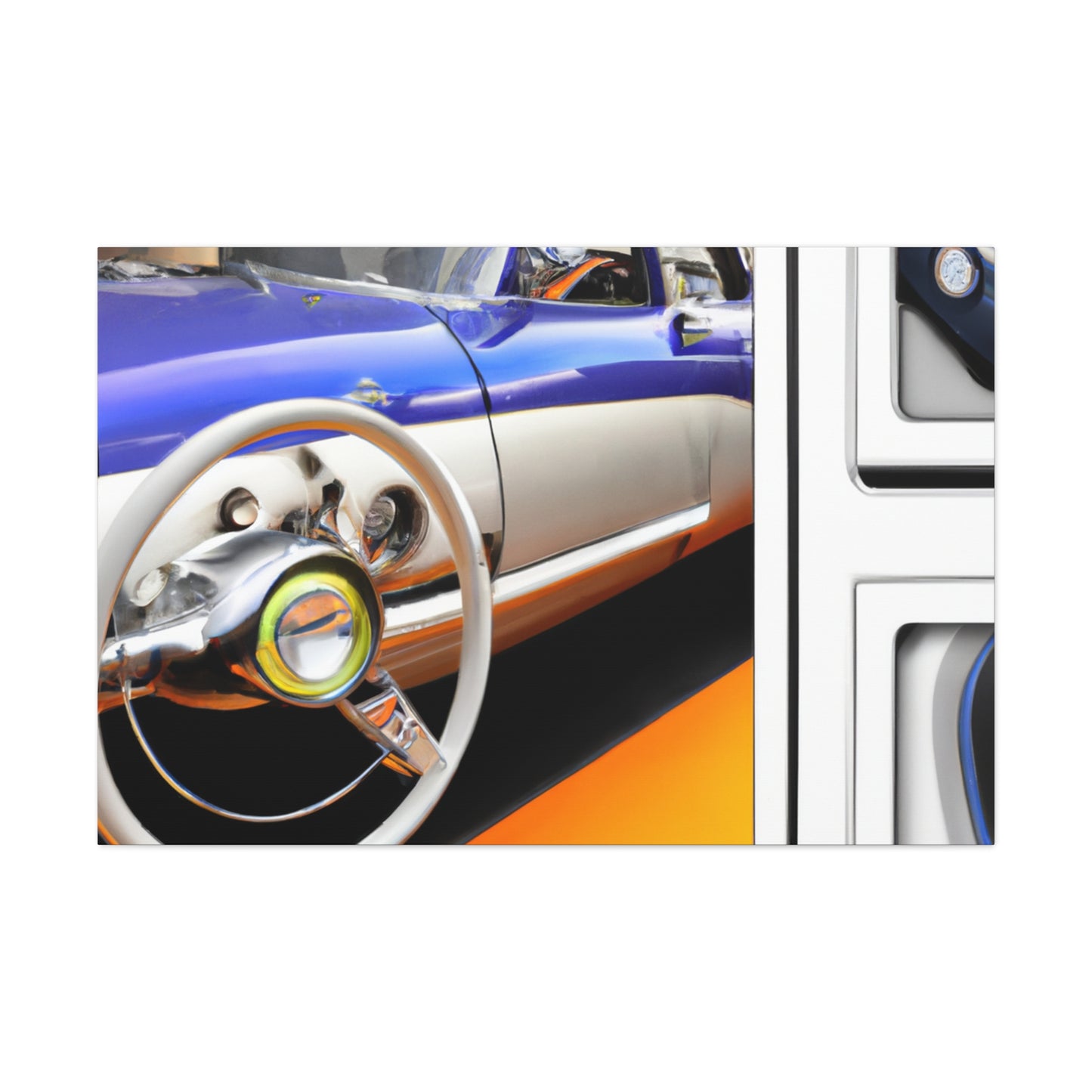 "Tide's Turning" - Automobile Canvas
