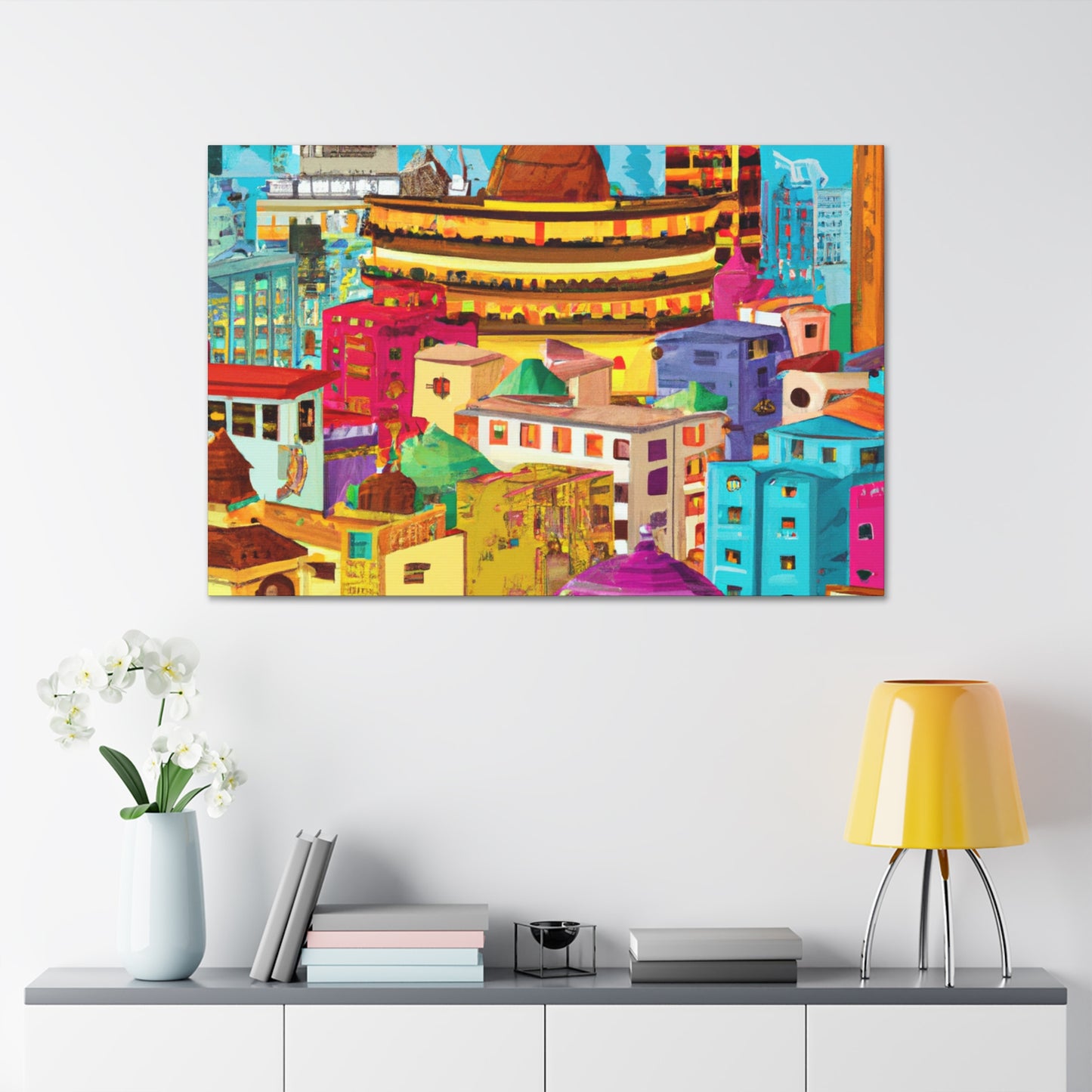 Gopalakrishna - Destination India - Canvas