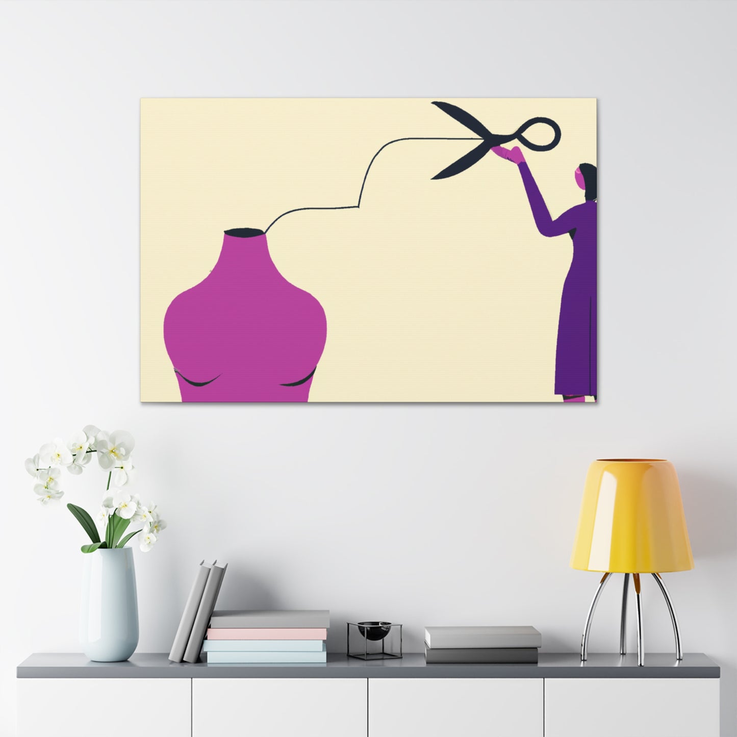 Elegance of Simplicity - Minimalism - Canvas