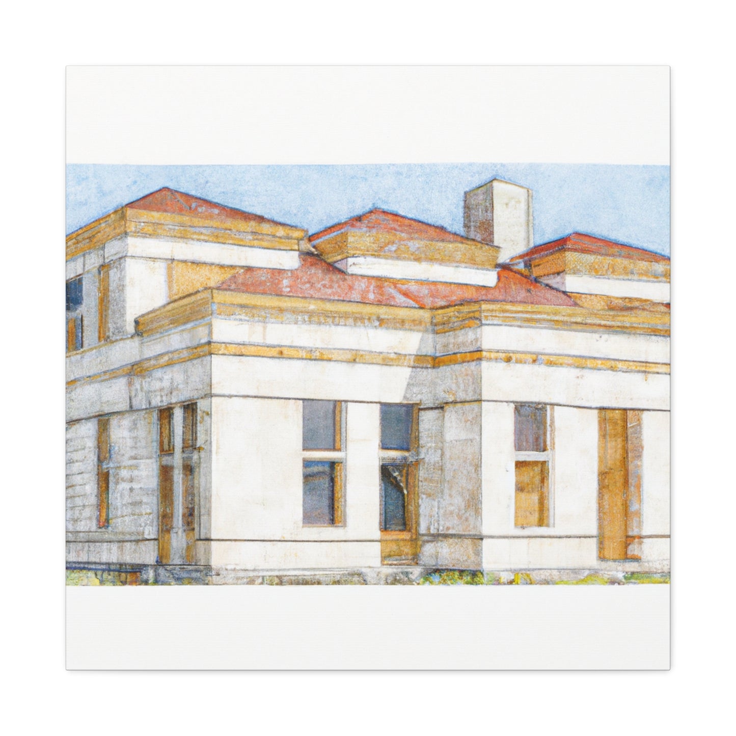 Chastity Beauregard - Architectural Canvas