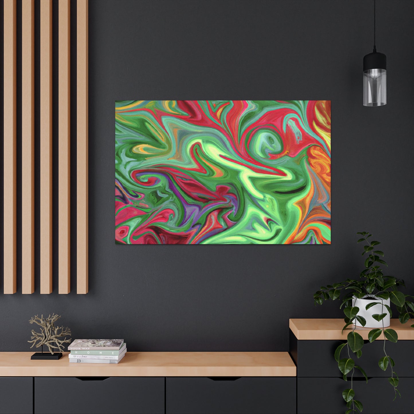 Johannes Warmflow- Canvas - Abstract
