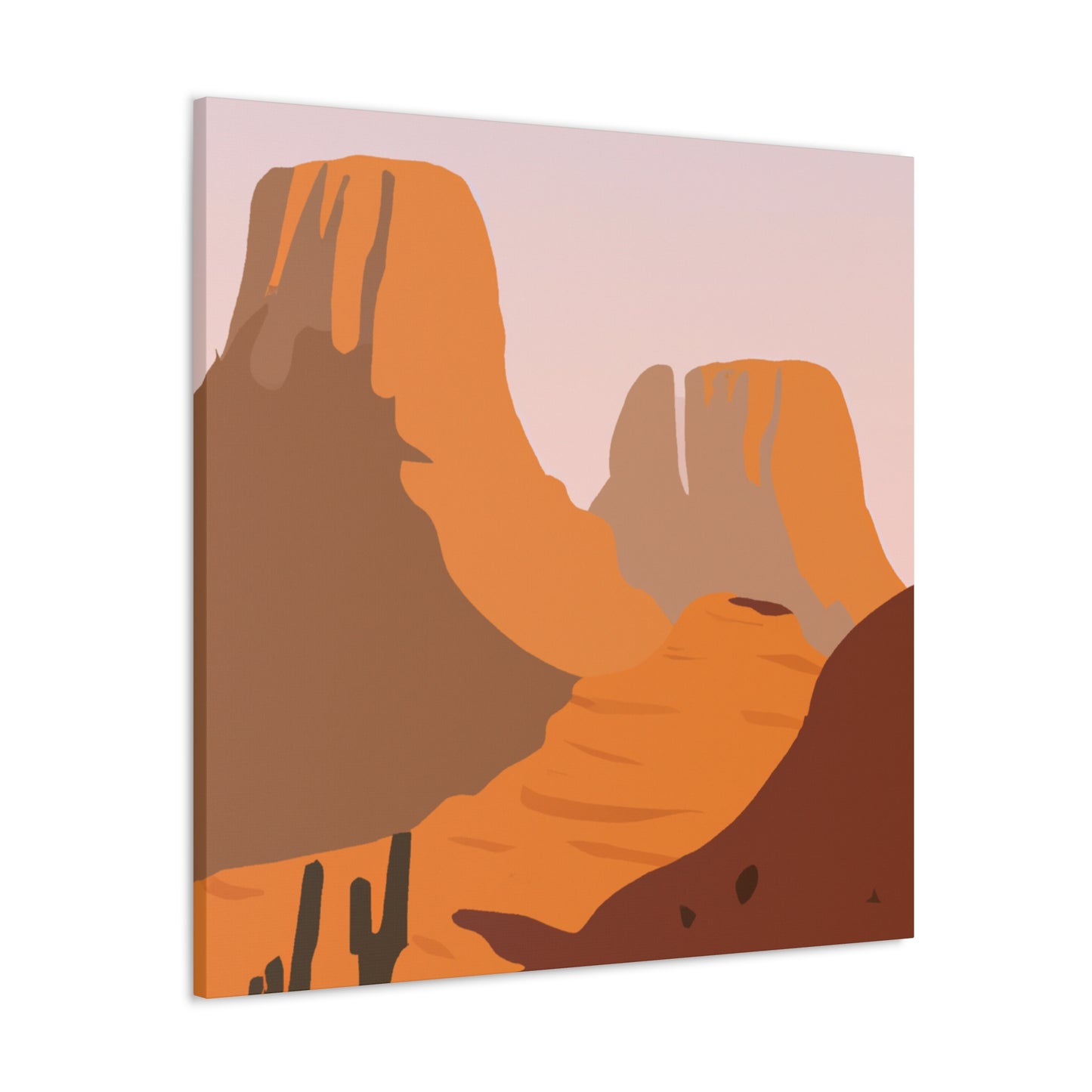 Desert Bloom - Landscape - Canvas