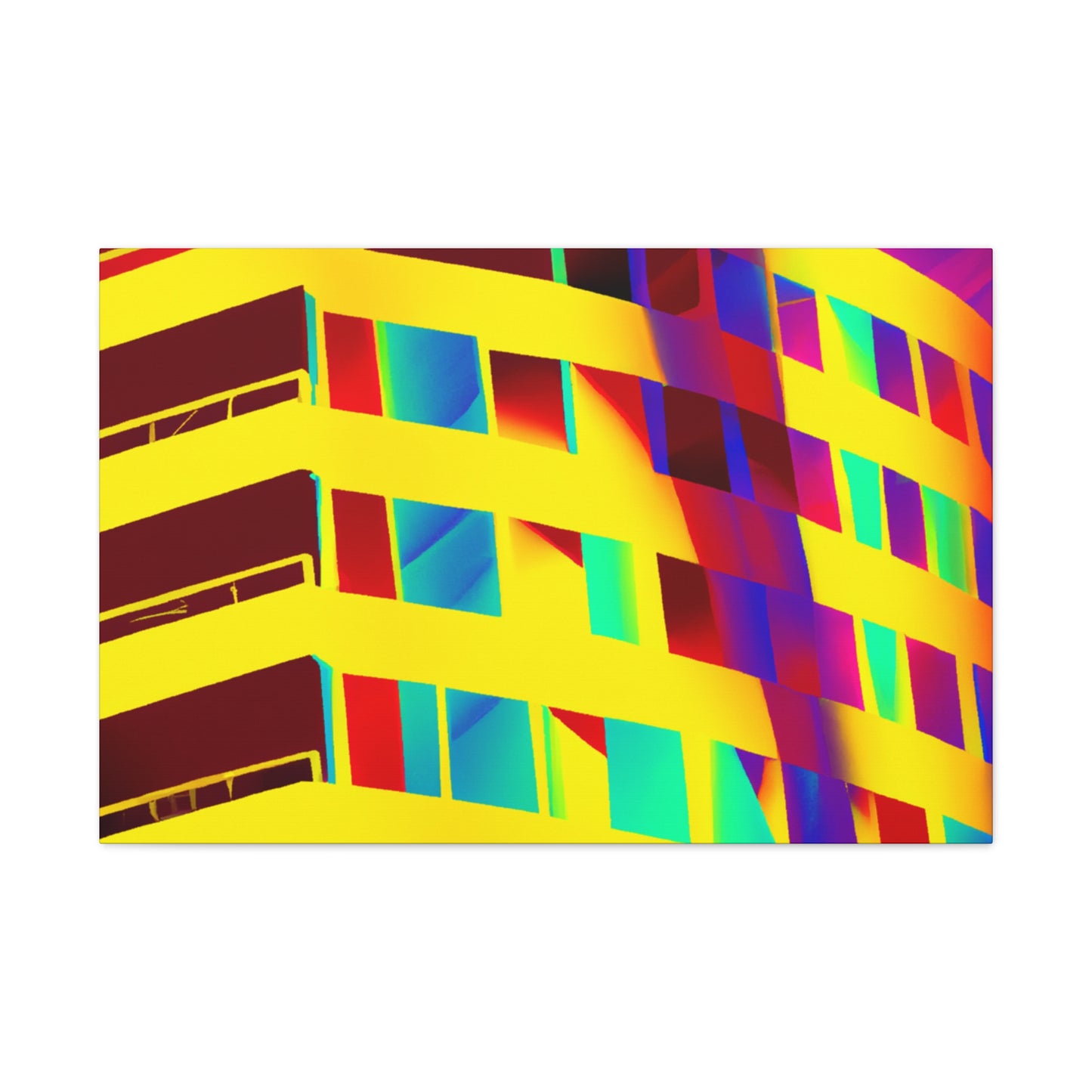 Majestic - Architectural Canvas Pop Art